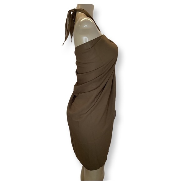 Zuliana brown sarong/cover up Made in USA New With Tag - Picture 3 of 4